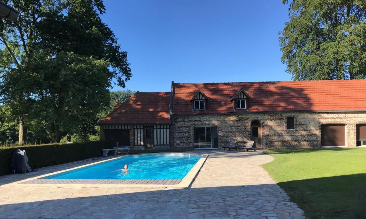 Clos Celeste - Campagne D Etretat Avec Piscine Et Spa (Adults Only) Écrainville Exterior foto
