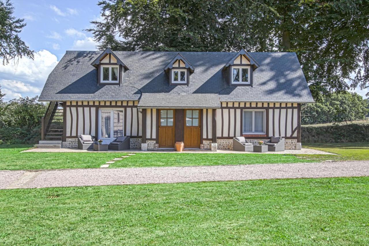 Clos Celeste - Campagne D Etretat Avec Piscine Et Spa (Adults Only) Écrainville Exterior foto